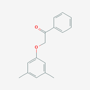 molecular formula C16H16O2 B339307 2-(3,5-Dimethylphenoxy)-1-phenylethanone 