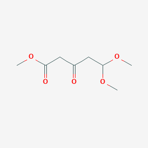 molecular formula C8H14O5 B3393267 Methyl 5,5-dimethoxy-3-oxopentanoate CAS No. 217447-41-1