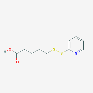 5-(Pyridin-2-yldisulfanyl)pentanoic acid