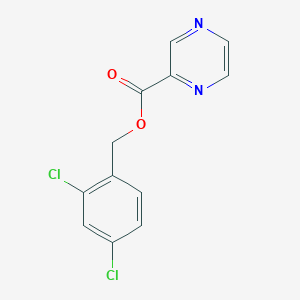 2,4-Dichlorobenzyl 2-pyrazinecarboxylate