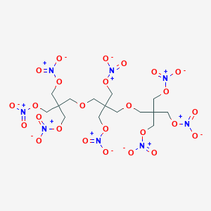 molecular formula C15H24N8O26 B3393469 Tripentaerythritol octanitrate CAS No. 29908-97-2