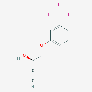 (R)-4-[3-(Trifluoromethyl)phenoxy]-1-butyne-3-ol