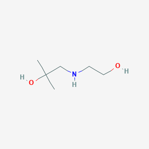 molecular formula C6H15NO2 B3393664 1-[(2-Hydroxyethyl)amino]-2-methyl-2-propanol CAS No. 39216-89-2