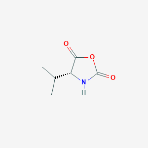 molecular formula C6H9NO3 B3393714 (R)-4-Isopropyloxazolidine-2,5-dione CAS No. 43089-05-0
