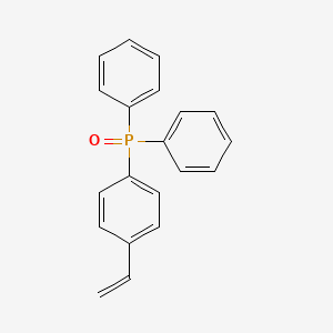 molecular formula C20H17OP B3393741 (4-Ethenylphenyl)(oxo)diphenyl-lambda~5~-phosphane CAS No. 47182-95-6