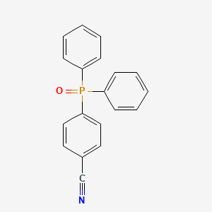 molecular formula C19H14NOP B3393769 4-(Diphenylphosphoryl)benzonitrile CAS No. 5032-54-2