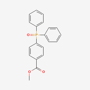 Benzoic acid, 4-(diphenylphosphinyl)-, methyl ester