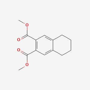 molecular formula C14H16O4 B3393810 Dimethyl 5,6,7,8-tetrahydronaphthalene-2,3-dicarboxylate CAS No. 51510-78-2