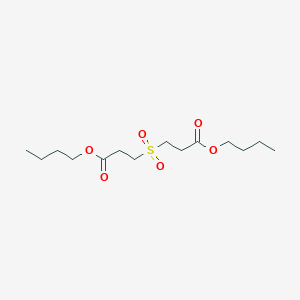 molecular formula C14H26O6S B3393848 Dibutyl 3,3'-sulfonyldipropanoate CAS No. 5423-27-8