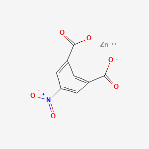 molecular formula C8H3NO6Zn B3393927 Zinc 5-nitroisophthalate CAS No. 60580-61-2