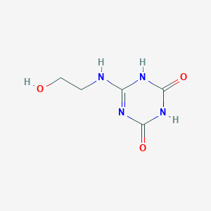 molecular formula C5H8N4O3 B3393937 N-(2-Hydroxyethyl)ammelide CAS No. 61799-46-0