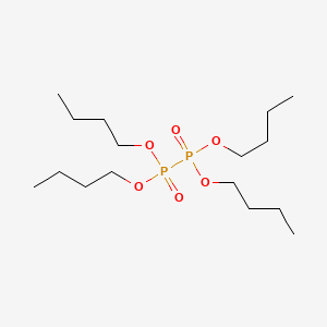 molecular formula C16H36O6P2 B3394006 1,1,2,2-Tetrabutoxydiphosphane 1,2-dioxide CAS No. 679-39-0