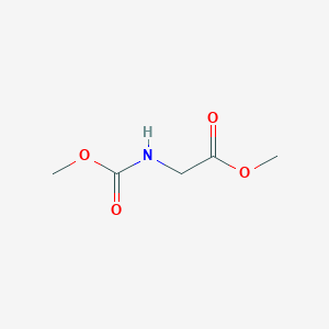 molecular formula C5H9NO4 B3394020 Methoxycarbonylamino acetic acid methyl ester CAS No. 70288-73-2