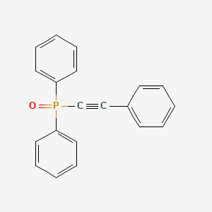 molecular formula C20H15OP B3394048 Phosphine oxide, diphenyl(phenylethynyl)- CAS No. 7608-18-6