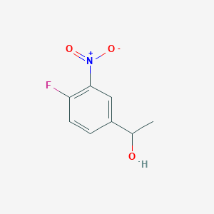 molecular formula C8H8FNO3 B3394059 1-(4-Fluoro-3-nitrophenyl)ethanol CAS No. 774-86-7