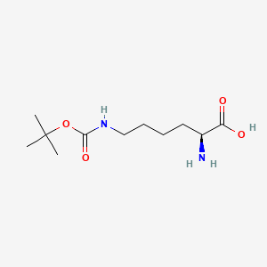 molecular formula C11H22N2O4 B3394146 H-Lys(Boc)-OH CAS No. 89054-49-9