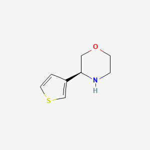 (S)-3-(Thiophen-3-yl)morpholine