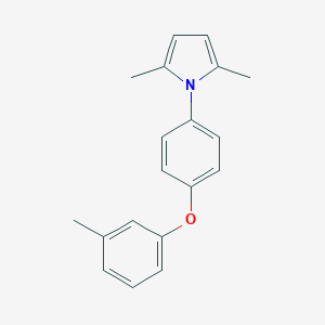 2,5-dimethyl-1-[4-(3-methylphenoxy)phenyl]-1H-pyrrole