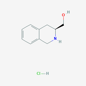 molecular formula C10H14ClNO B3394431 (S)-(1,2,3,4-Tetrahydroisoquinolin-3-yl)methanol hydrochloride CAS No. 140408-84-0