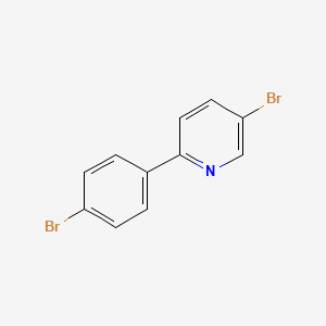 B3394484 5-Bromo-2-(4-bromophenyl)pyridine CAS No. 183619-13-8