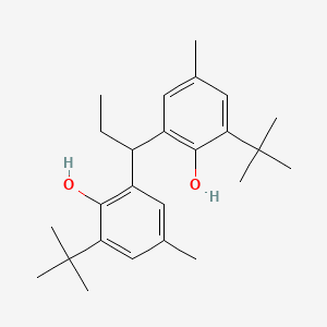 B3394495 2,2'-(Propane-1,1-diyl)bis(6-tert-butyl-4-methylphenol) CAS No. 20195-51-1