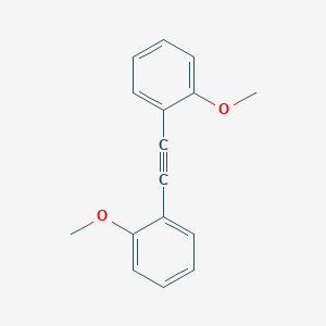 Benzene, 1,1'-(1,2-ethynediyl)bis[2-methoxy-