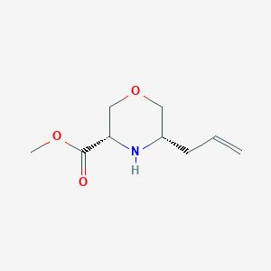 (3S,5S)-Methyl 5-allylmorpholine-3-carboxylate