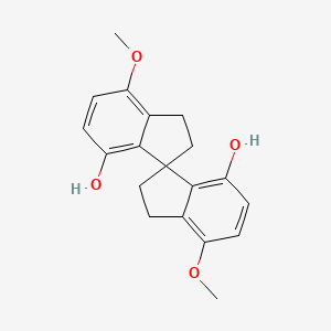 (S)-4,4'-Dimethoxy-2,2',3,3'-tetrahydro-1,1'-spirobi[indene]-7,7'-diol