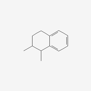 molecular formula C12H16 B3394687 1,2-Dimethyl-1,2,3,4-tetrahydronaphthalene CAS No. 65338-06-9