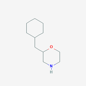 molecular formula C11H21NO B3394835 2-(Cyclohexylmethyl)morpholine CAS No. 927801-18-1