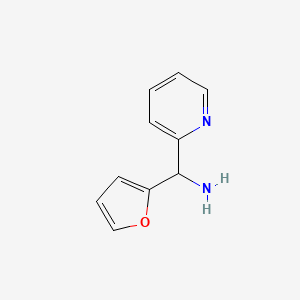 molecular formula C10H10N2O B3394870 Furan-2-yl(pyridin-2-yl)methanamine CAS No. 95898-98-9