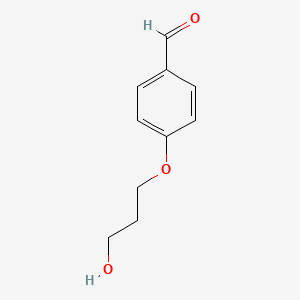 molecular formula C10H12O3 B3394890 4-(3-Hydroxypropoxy)benzaldehyde CAS No. 99186-35-3