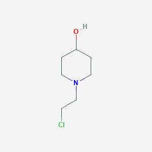 B3394921 1-(2-Chloroethyl)piperidin-4-ol CAS No. 1039826-49-7