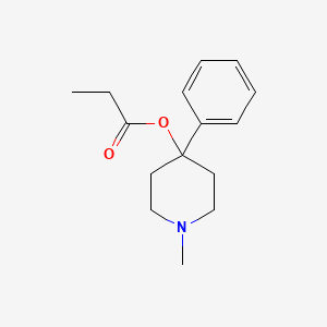 molecular formula C15H21NO2 B3395034 去甲普罗定 CAS No. 13147-09-6