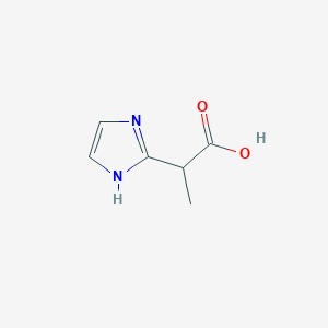 2-(1H-imidazol-2-yl)propanoic acid