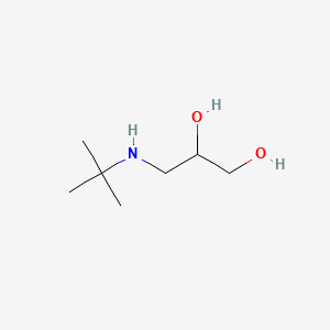 molecular formula C7H17NO2 B3395246 3-(tert-Butylamino)propane-1,2-diol CAS No. 22741-52-2