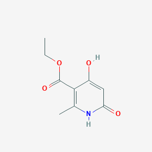Ethyl 4-hydroxy-2-methyl-6-oxo-1,6-dihydropyridine-3-carboxylate
