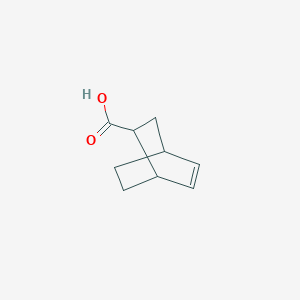 molecular formula C9H12O2 B3395361 Bicyclo[2.2.2]oct-5-ene-2-carboxylic acid CAS No. 41977-03-1