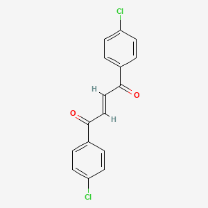 molecular formula C16H10Cl2O2 B3395445 (E)-1,4-bis(4-chlorophenyl)-2-butene-1,4-dione CAS No. 5465-37-2