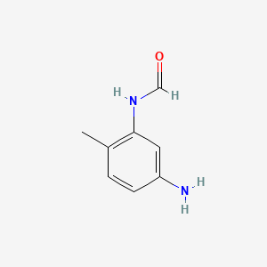 molecular formula C8H10N2O B3395482 3-Formamido-4-methylaniline CAS No. 6399-94-6