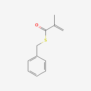 molecular formula C11H12OS B3395668 S-Benzyl 2-methylprop-2-enethioate CAS No. 89373-29-5