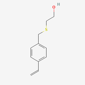 B3395787 2-{[(4-Ethenylphenyl)methyl]sulfanyl}ethan-1-ol CAS No. 129509-07-5