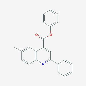 Phenyl 6-methyl-2-phenylquinoline-4-carboxylate
