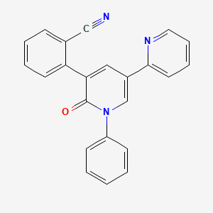 molecular formula C23H15N3O B3395873 Perampanel CAS No. 380917-97-5