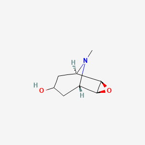 molecular formula C8H13NO2 B3395896 Scopine CAS No. 498-45-3