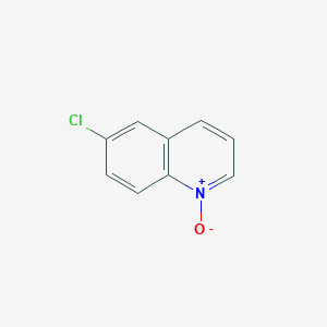 molecular formula C9H6ClNO B3395962 6-氯喹啉 1-氧化物 CAS No. 6563-10-6