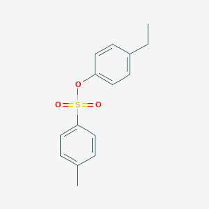 molecular formula C15H16O3S B339624 4-Ethylphenyl 4-methylbenzenesulfonate 