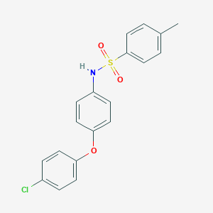 N-[4-(4-chlorophenoxy)phenyl]-4-methylbenzenesulfonamide