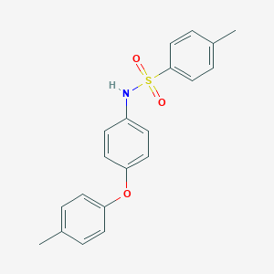 molecular formula C20H19NO3S B339644 4-methyl-N-[4-(4-methylphenoxy)phenyl]benzenesulfonamide 