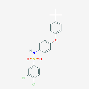 N-[4-(4-tert-butylphenoxy)phenyl]-3,4-dichlorobenzenesulfonamide